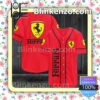 Ferrari Logo Custom Baseball Jersey for Men Women