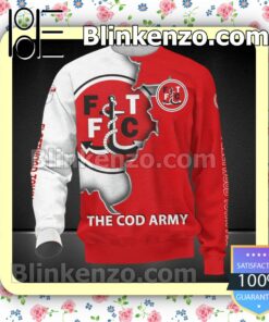 Fleetwood Town FC The Cod Army Men T-shirt, Hooded Sweatshirt b