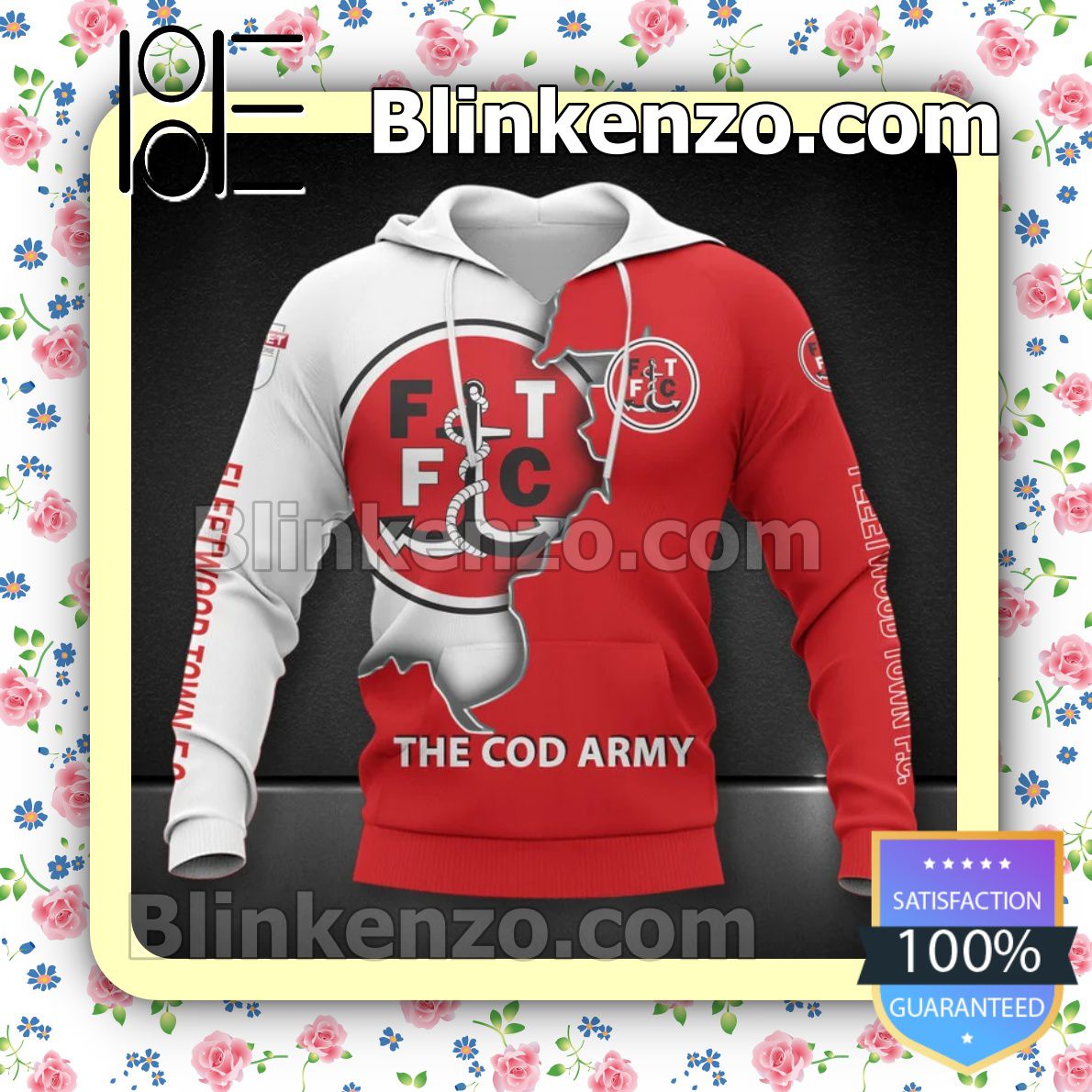 Great Quality Fleetwood Town FC The Cod Army Men T-shirt, Hooded Sweatshirt