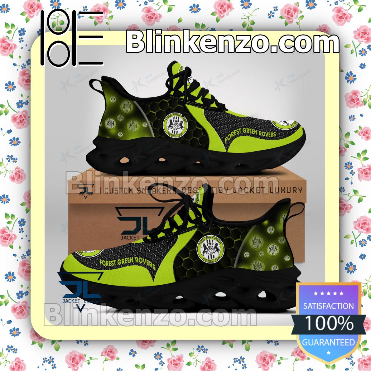 Beautiful Forest Green Rovers Go Walk Sports Sneaker