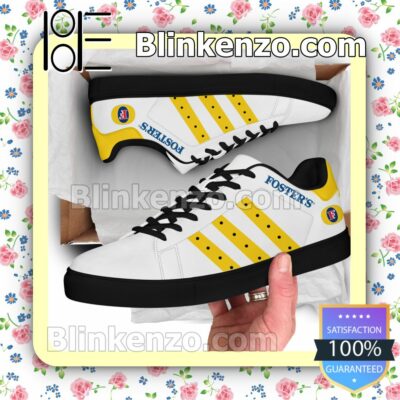 Foster's Logo Brand Adidas Low Top Shoes a