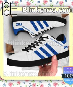 Fox Corporation Logo Brand Adidas Low Top Shoes a