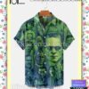 Frankenstein And Horror Characters Green Abstract Halloween 2022 Idea Shirt