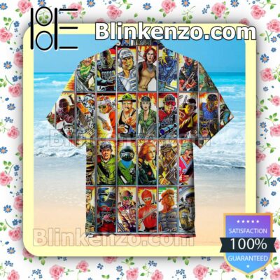 G.i. Joe In The 80s!Men Short Sleeve Shirts a