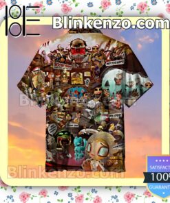 Game Icons And Movie Favorites Men Short Sleeve Shirts a