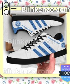 General Electric Logo Brand Adidas Low Top Shoes a