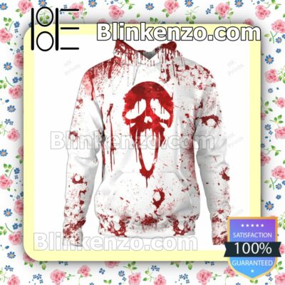 Ghostface Just The Tip I Promise Blood Stains Halloween Hoodie, Sweatpants a