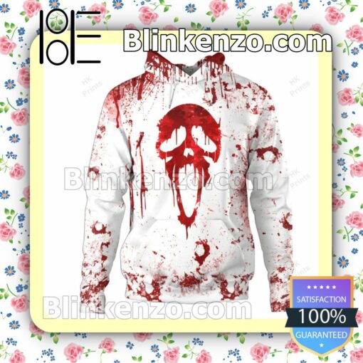Ghostface Just The Tip I Promise Blood Stains Halloween Hoodie, Sweatpants a