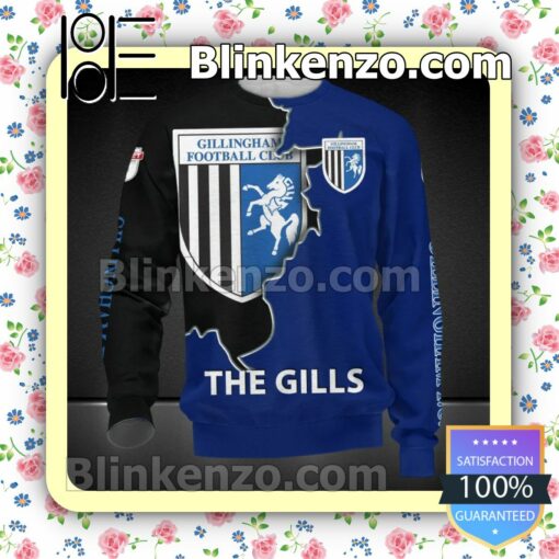 Gillingham FC The Gills Men T-shirt, Hooded Sweatshirt b
