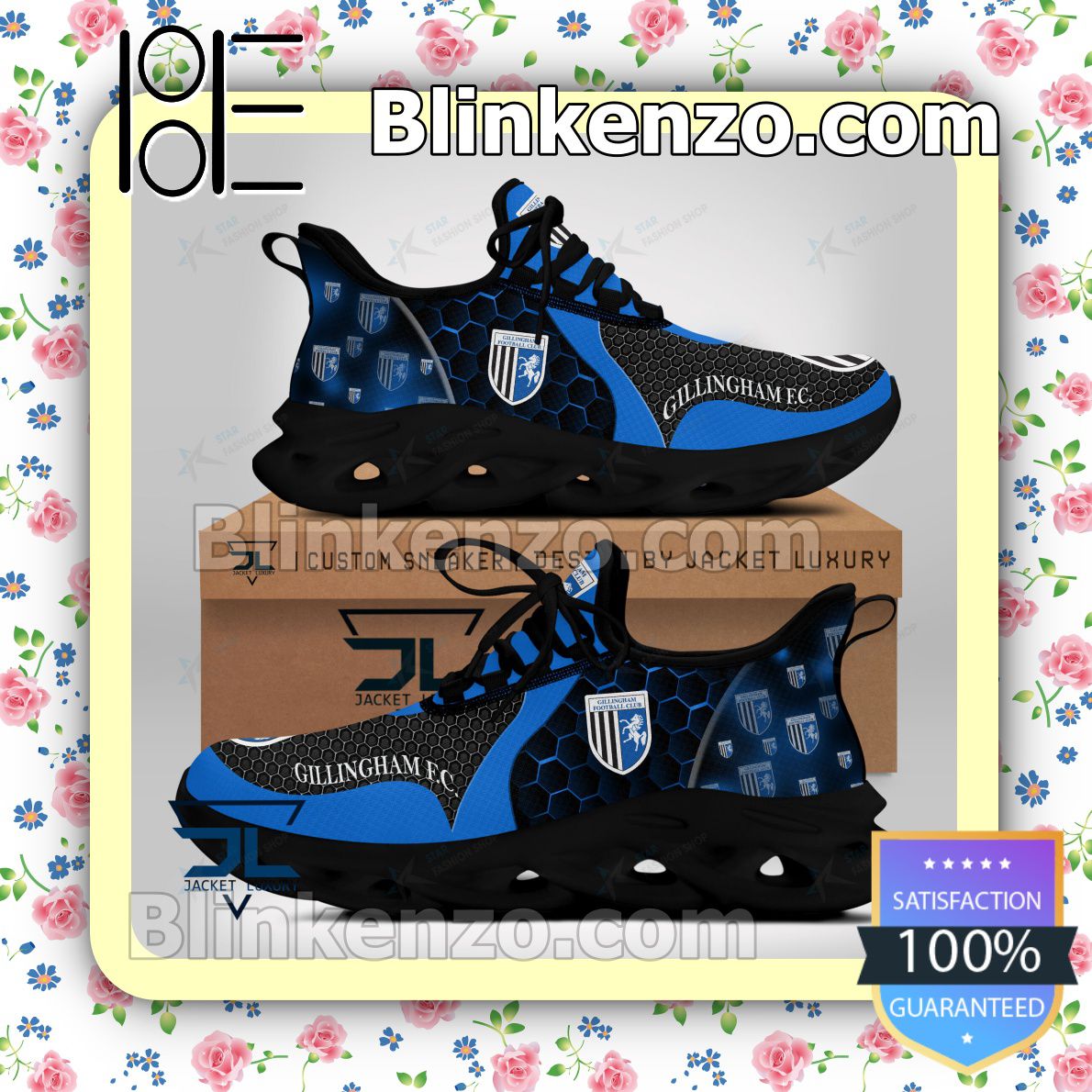 Only For Fan Gillingham Go Walk Sports Sneaker