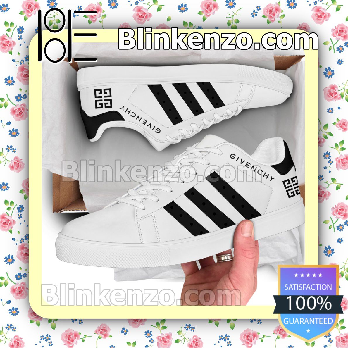 Givenchy Logo Brand Adidas Low Top Shoes