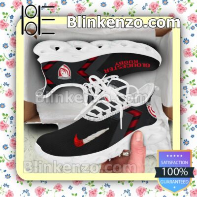 Gloucester Rugby Logo Print Sports Sneaker c