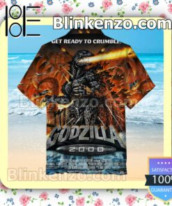Godzilla 2000 Get Ready To Crumble Men Short Sleeve Shirts a