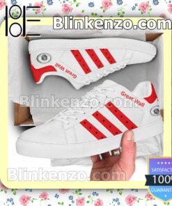 Great Wall Logo Brand Adidas Low Top Shoes