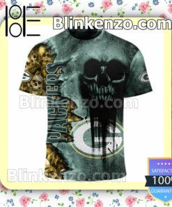 Green Bay Packers Cemetery Skull NFL Custom Halloween 2022 Shirts