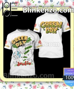 Green Day Dookie Album Hooded Jacket, Tee