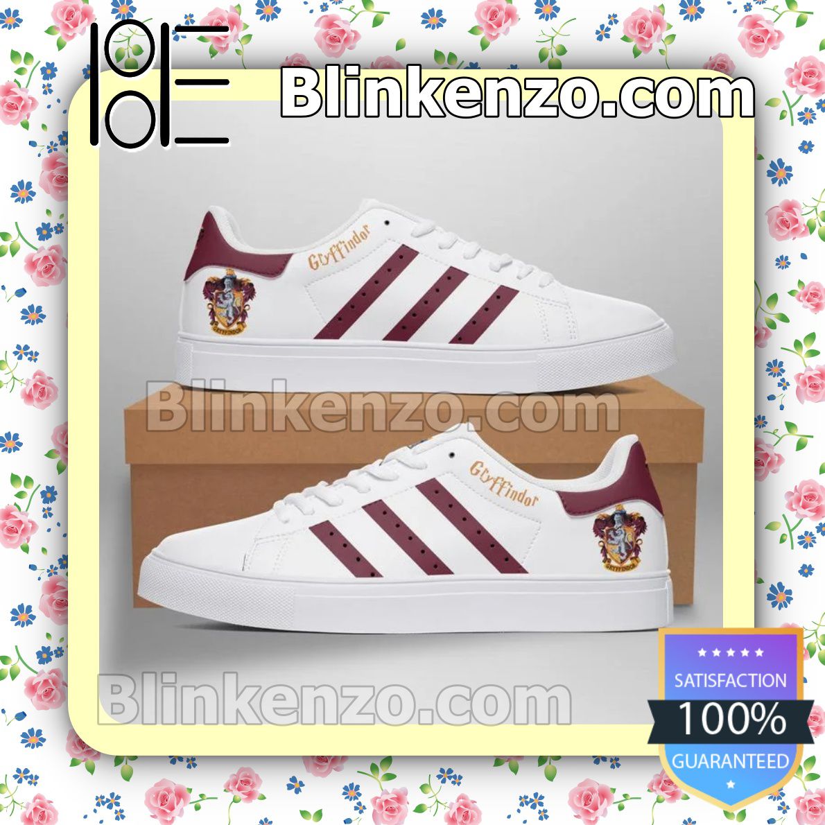 Best Gift Gryffindor Harry Potter Women's Stan Smith Shoes