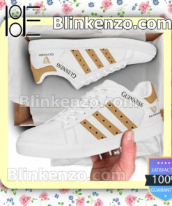 Guinness Logo Brand Adidas Low Top Shoes