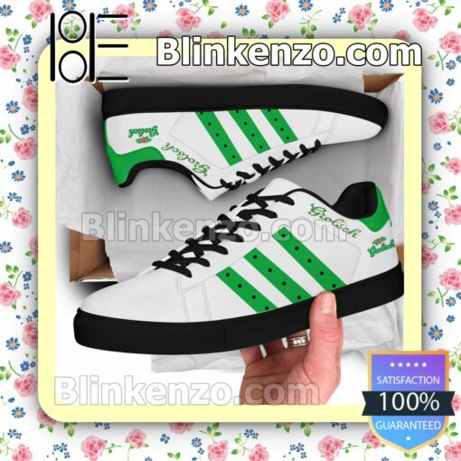 Guinness Logo Brand Adidas Low Top Shoes a