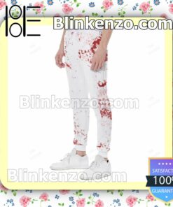 Halloween Horror American Flag Blood Stains Hoodie, Sweatpants x