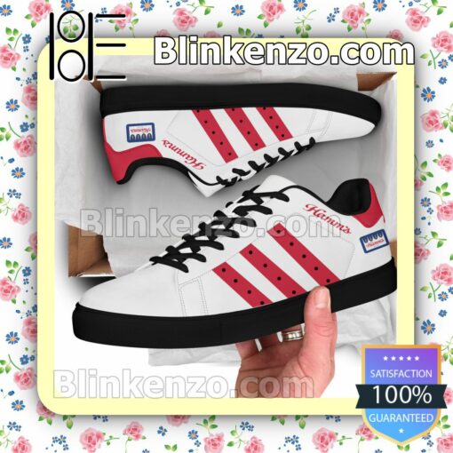 Hamm's Logo Brand Adidas Low Top Shoes a