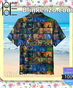 Harry Potter Collage Men Short Sleeve Shirts a
