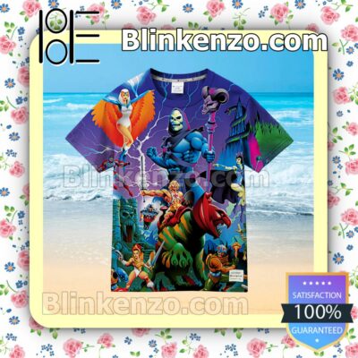 He-man And The Masters Of The Universe Men Short Sleeve Shirts a