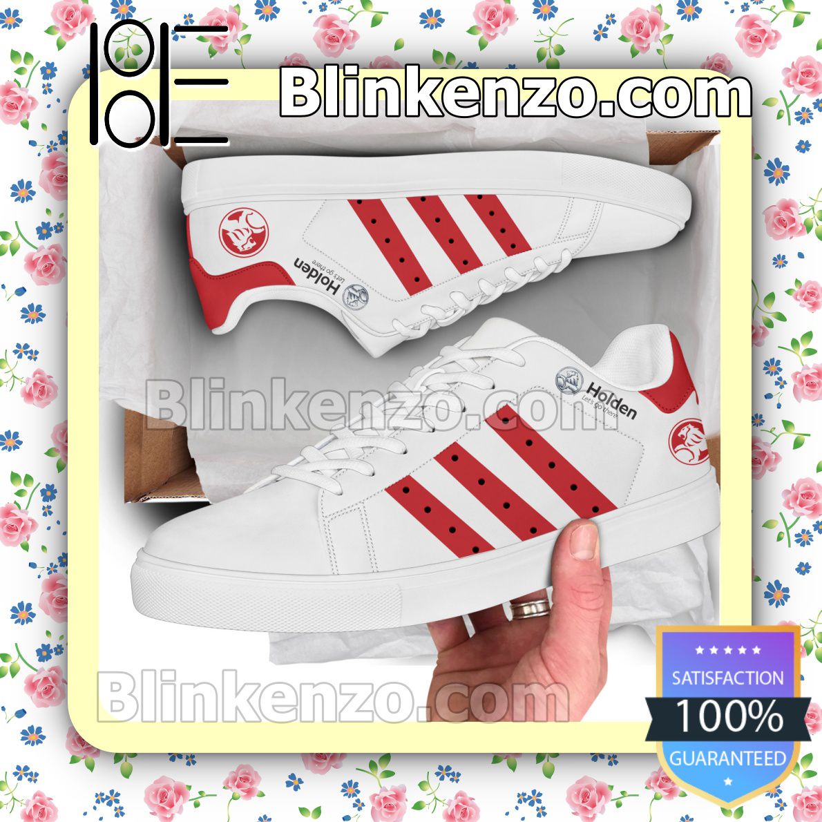 Holden Logo Brand Adidas Low Top Shoes