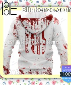 Horror Characters Slay All Day Blood Stains Halloween Hoodie, Sweatpants b
