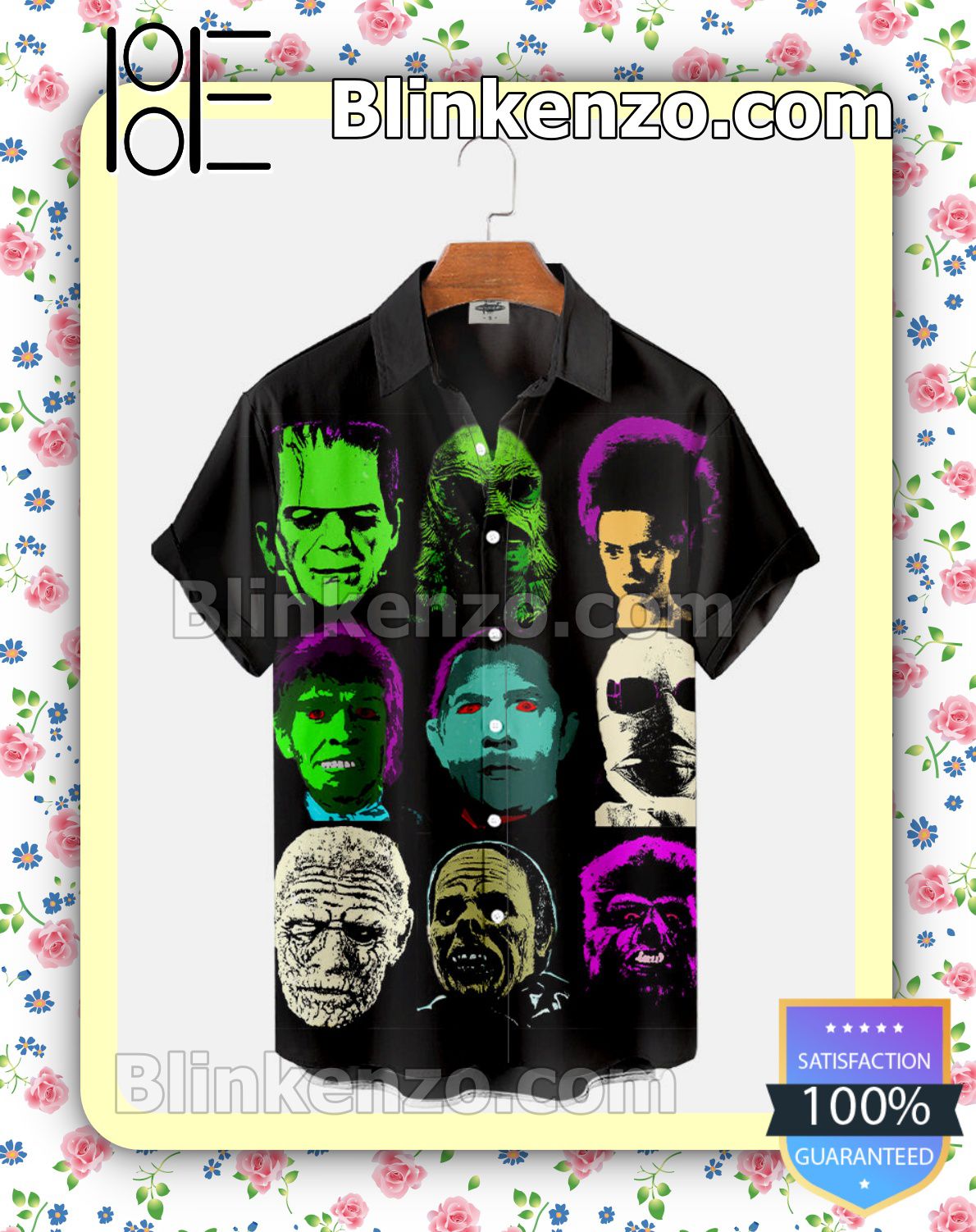 Absolutely Love Horror Faces Halloween 2022 Idea Shirt