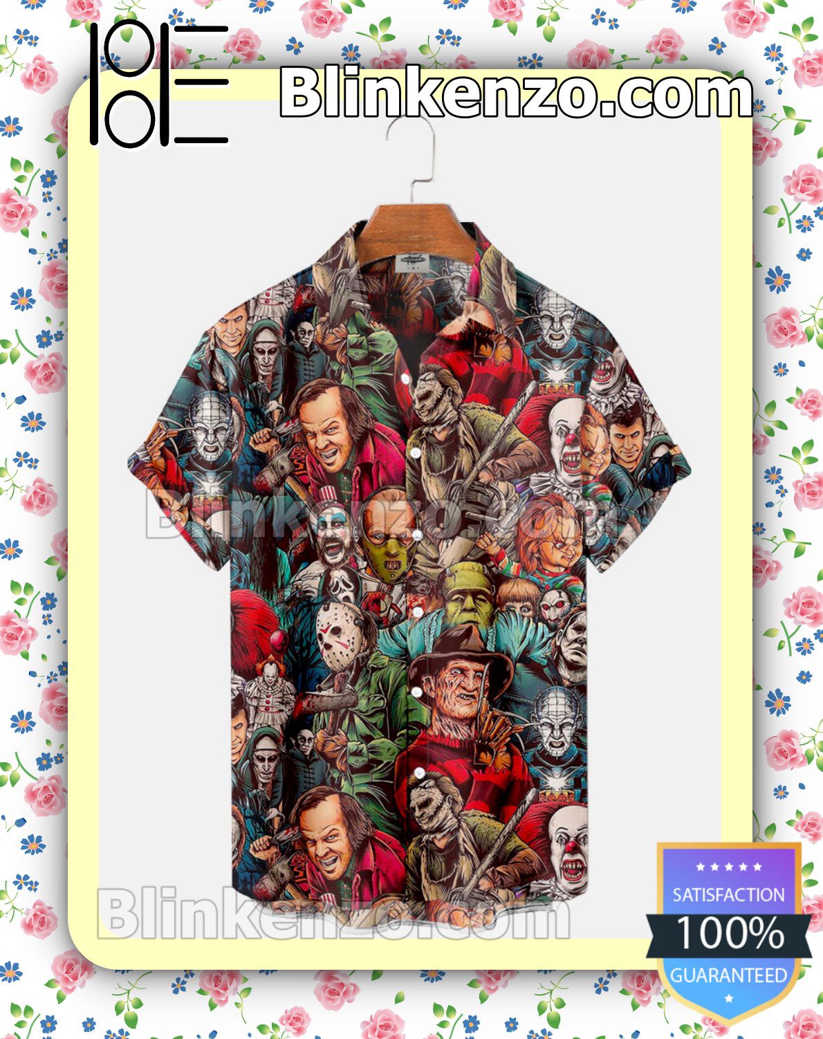 Buy In US Horror Halloween Movie Characters Halloween 2022 Idea Shirt