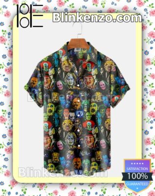 Horror Movie Character Face Halloween 2022 Idea Shirt