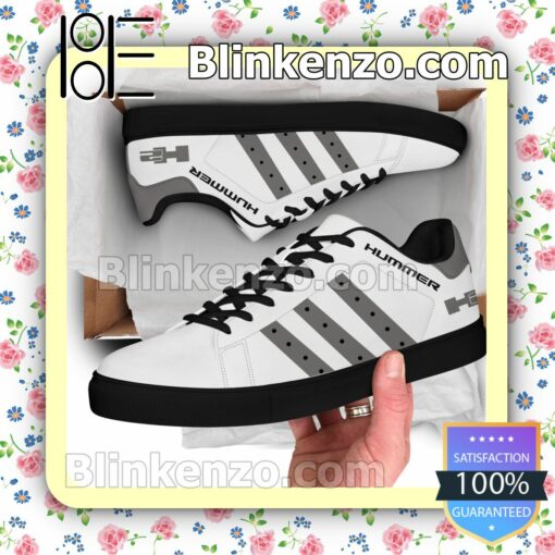 Hummer Logo Brand Adidas Low Top Shoes a