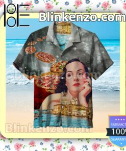 I Am Dreaming Of The Pizza Fairy Men Short Sleeve Shirts