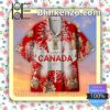 I Love My Motherland, Canada Day Men Short Sleeve Shirts