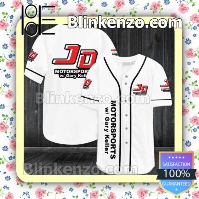 JD Motorsports Car Team Custom Baseball Jersey for Men Women