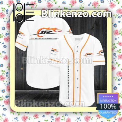 JR Motorsports Car Team Custom Baseball Jersey for Men Women