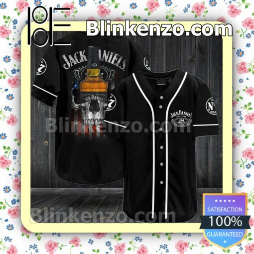 Jack Daniel Custom Baseball Jersey for Men Women