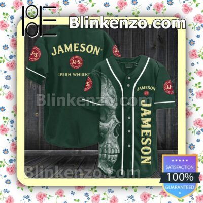 Jameson Skull Custom Baseball Jersey for Men Women