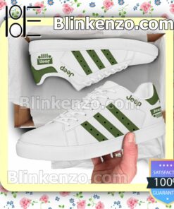 Jeep Logo Brand Adidas Low Top Shoes