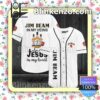 Jim Beam In My Veins Jesus In My Heart Custom Baseball Jersey for Men Women