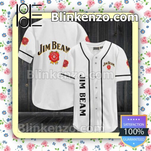 Jim Beam Whiskey Custom Baseball Jersey for Men Women