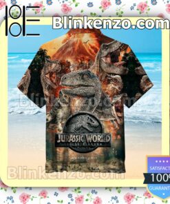 Jurassic World Fallen Kingdom Men Short Sleeve Shirts a