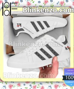 KT Corporation Logo Brand Adidas Low Top Shoes