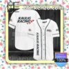 Kaulig Racing Car Team Custom Baseball Jersey for Men Women