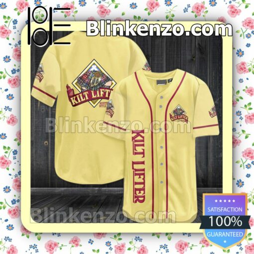 Kilt Lifter Custom Baseball Jersey for Men Women