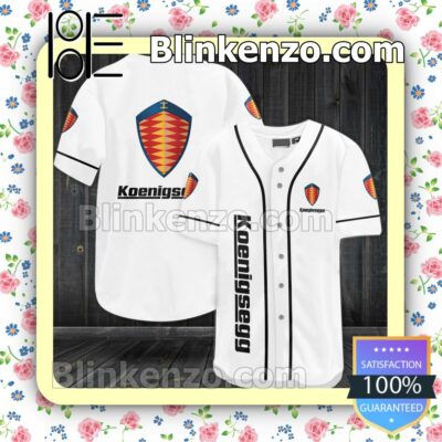 Koenigsegg Automotive AB Custom Baseball Jersey for Men Women