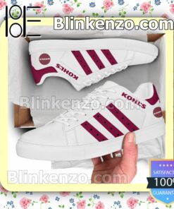 Kohl's Logo Brand Adidas Low Top Shoes