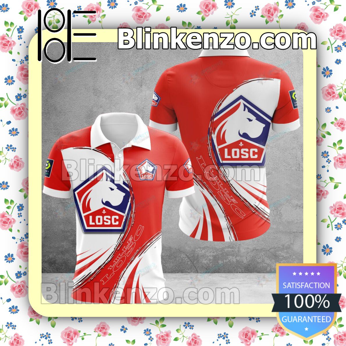 LOSC Lille T-shirt, Christmas Sweater