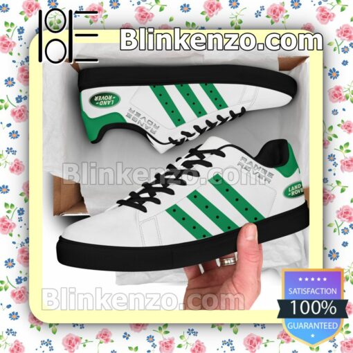 Land Rover Logo Brand Adidas Low Top Shoes a